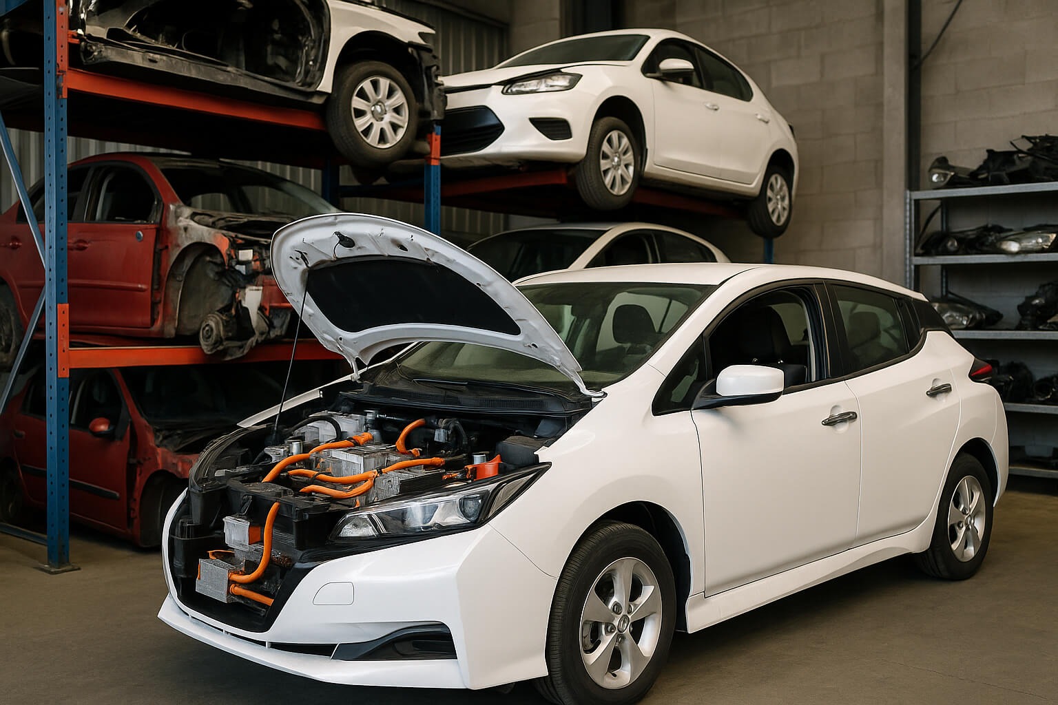 Desguazar vehículo eléctrico: Guía completa para un proceso seguro y rentable