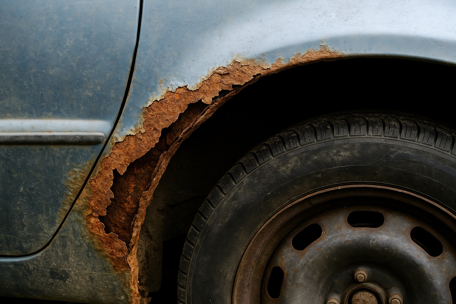 Cómo arreglar un coche oxidado y prolongar su vida útil