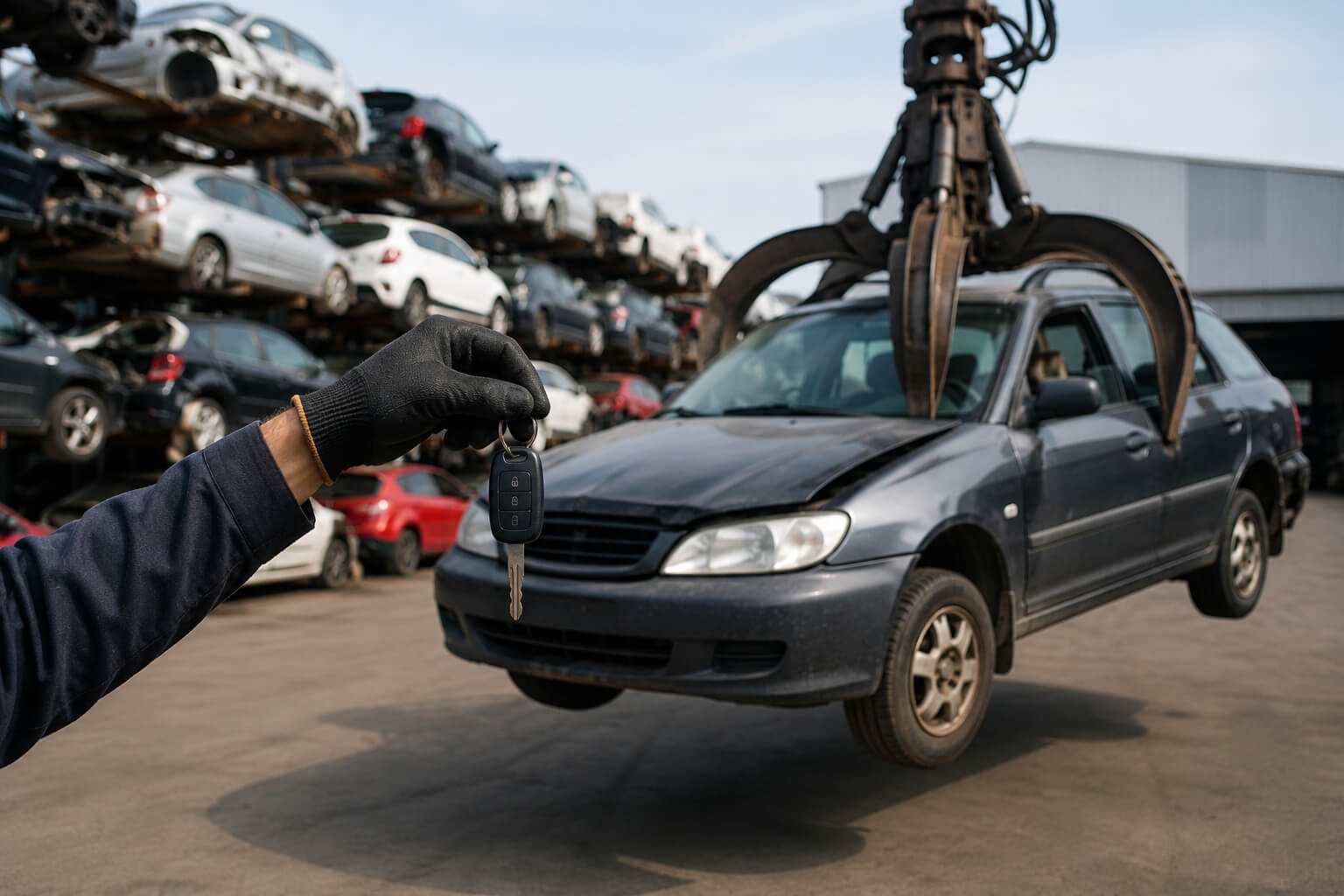 Vender tu coche viejo al desguace: requisitos, precio y cuánto te pagan